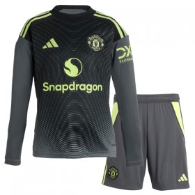 Maillot Manchester United Gardien Enfant Domicile 2025-26 Manche Longue